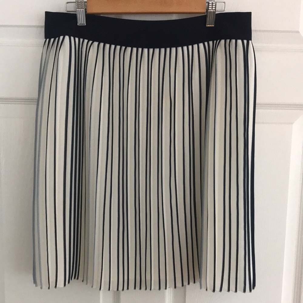 J Crew Factory Pleated Skirt